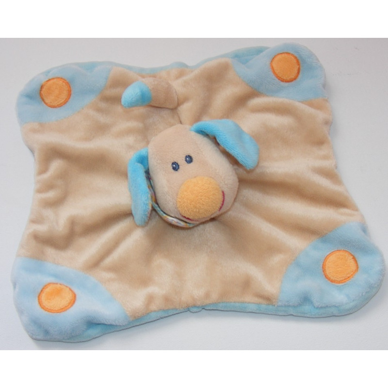 Doudou plat chien Bo beige NATTOU 