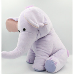 Grand Doudou peluche Eléphant mauve Lumpy DISNEY FISHER PRICE