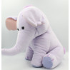 Grand Doudou peluche Eléphant mauve Lumpy DISNEY FISHER PRICE