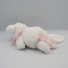Doudou et compagnie souris blanche rose mouchoir Mon tout petit
