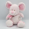 Doudou souris rose Bengy