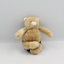 Mini Doudou ours beige Tonton Nouky NOUKIE'S