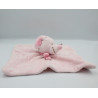 Doudou plat souris rose Bengy