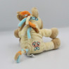 Doudou kaya Jument Ecru Beige indien NOUKIE'S 15 cm