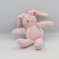 Mini Doudou lapin rose JACADI