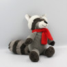 Doudou raton laveur KINDER LOT DE 2