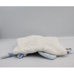 Doudou et compagnie plat ours blanc bleu Collector J'aime mon doudou