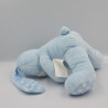 Doudou lapin bleu pois nuage KIMBALOO