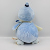 Doudou pingouin bleu blanc Youpik NICOTOY 30 cm