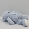 Doudou ours bleu blanc NOUNOURS