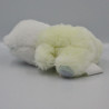 Doudou Peluche ours blanc jaune BOULGOM