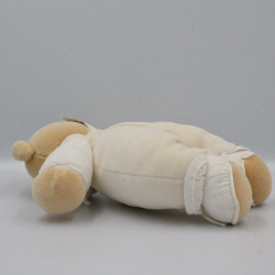 Doudou ours blanc écru TAKINOU
