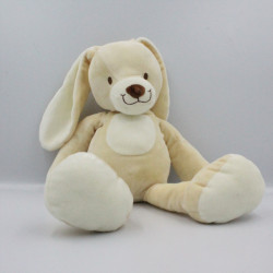 Doudou lapin écru blanc NICOTOY