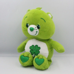 Peluche Bisounours vert Grosveinard trèfle CARE BEARS