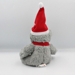 Doudou ours gris Noël BUFFALO GRILL