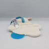 Doudou plat mouton blanc bleu nuage CHICCO
