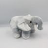 Doudou peluche éléphant gris AUCHAN