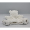 Doudou plat marionnette ours blanc marron SIMBA TOYS KIABI