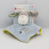 Doudou plat chien bleu vert doudou dort Doumou SUCRE D'ORGE NEUF