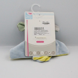 Doudou plat chien bleu vert doudou dort Doumou SUCRE D'ORGE 