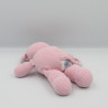 Doudou souris rayures rose Milleraies PETIT BATEAU