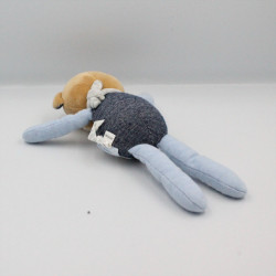 Doudou ours bleu jean Blue Denim KALOO