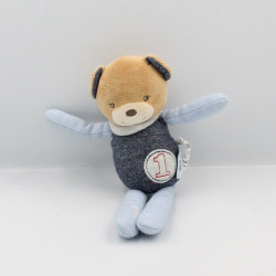 Doudou ours bleu jean Blue Denim KALOO