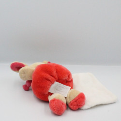 Doudou et compagnie chien beige rose mouchoir Cueillette