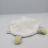 Doudou et compagnie plat rond ours panda gris blanc bleu jaune Unicef