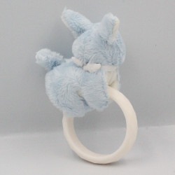 Doudou hochet ane bleu Régliss KALOO