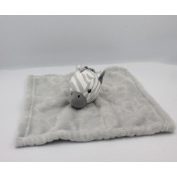 Doudou plat zèbre gris PRIMARK