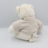 Doudou ours blanc Basile et Lola MOULIN ROTY