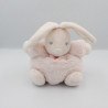 Doudou lapin rose P'tit lapinou PERLE KALOO