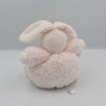 Doudou lapin rose P'tit lapinou PERLE KALOO