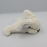 Doudou et compagnie lapin blanc bleu tout doux Bonbon 20 cm