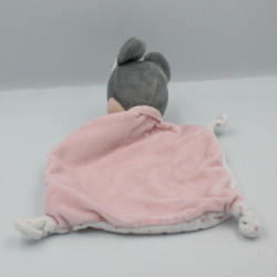 Doudou plat Minnie blanc rose étoiles DISNEY SIMBA TOYS