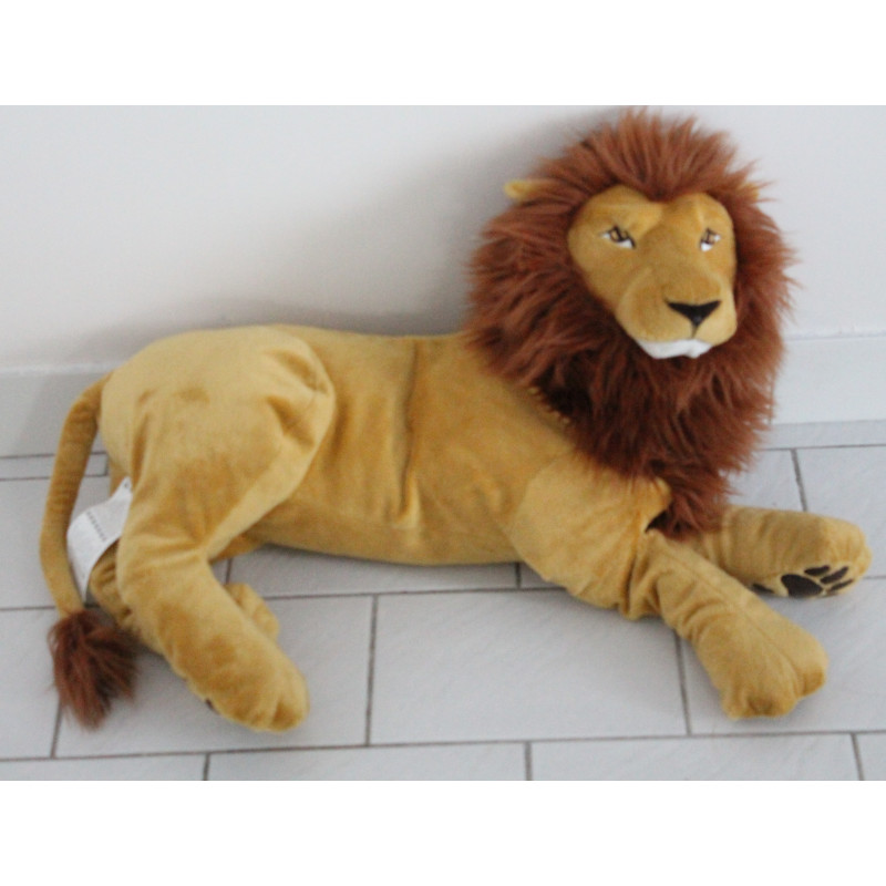 Grande peluche lion IKEA