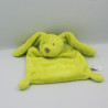 Doudou plat lapin vert fluo SIMBA TOYS KIABI