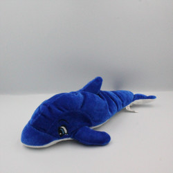 Doudou dauphin bleu TOYS COMPANY 35 cm