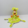 Doudou Tigrou lapin mouchoir vert pois DISNEY