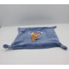 Doudou Plat zip Tigrou bleu Tigger Disney Baby