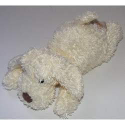 Doudou ours blanc tout doux BABY NAT