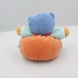Doudou poupon patapouf orange bleu Chubby baby doll blue KALOO