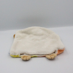 Doudou plat ours patchwork ballons chatouilles KALOO