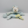 Doudou marionnette ours bleu vert UN REVE DE BEBE Poudre à dormir