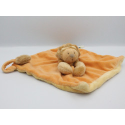 Doudou plat lion orange Les Zazous MOULIN ROTY