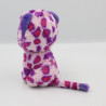 Peluche chat leopard rose Gros yeux brillant TY