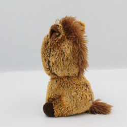 Peluche cheval poney marron Gros yeux brillant TY