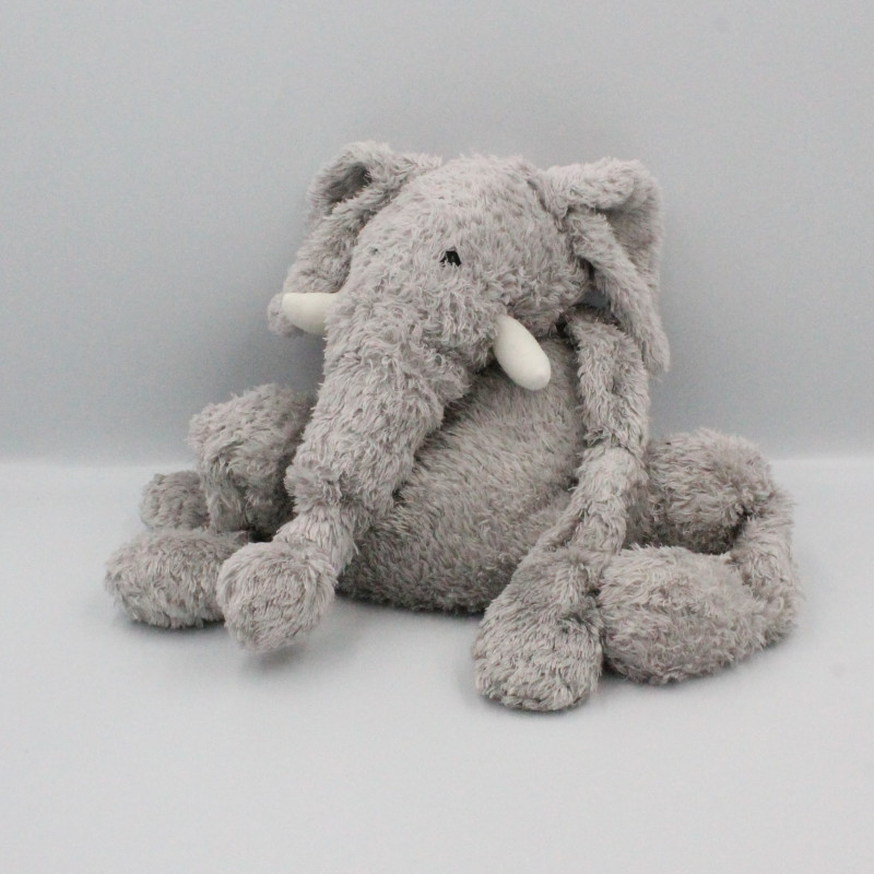 Doudou peluche éléphant gris JELLYCAT