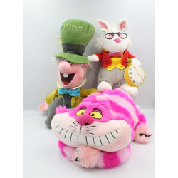 Peluche Alice Aux Pays Des Merveilles Chat Du Cheshire Chapelier Fou Lapin Disneyland